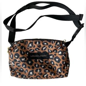 Logan + Lenora (Canvelle) Belt Bag Leopard Print